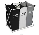 YIHAOBOX Wäschekörbe Große Faltbare Wäschesack Schmutziger Korb Wasserdicht Kleidung Klassifizierung Bad-Organzier - Wäschekorb - Wäschetruhe -