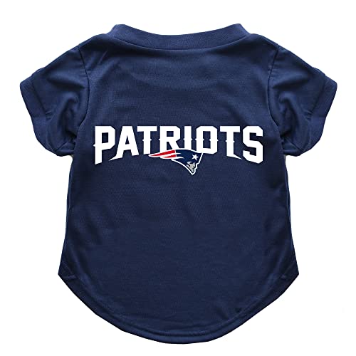 Littlearth New England Patriots NFL Pet T-Shirt