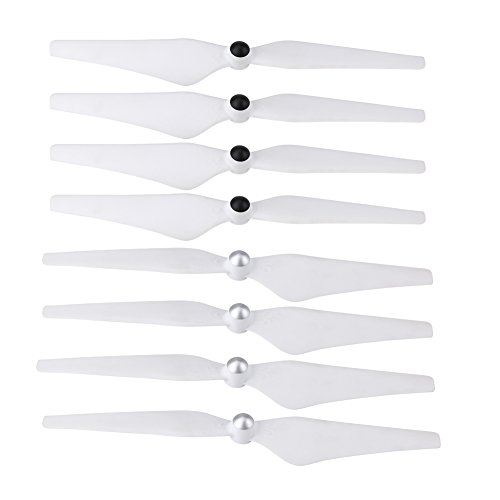 DJI 3 Rotorblätter, DJI Phantom 3 Propeller, Selbstspannende Propeller, 8 Stück für Phantom 2 3 Professional Drone Propeller Blade Zubehör Ersatz, 4 x 9450 CW-Propeller, 4 x 9450 CCW-Propeller