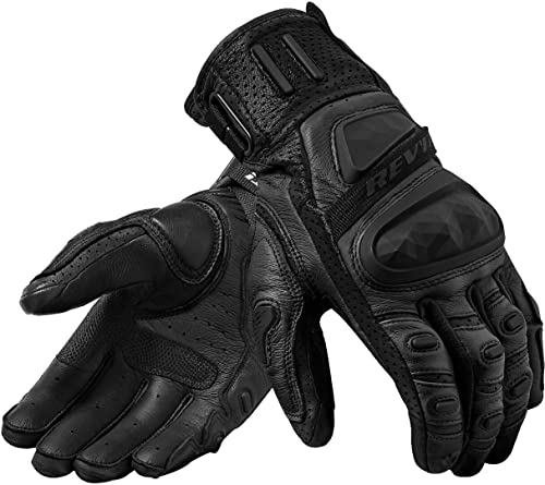 Revit Cayenne 2 Motorrad Handschuhe, schwarz, M