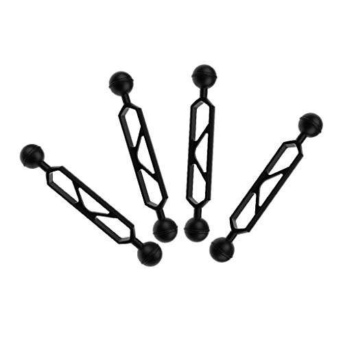 MagiDeal 4 / Satz Starker 6 "Dual Kugelarm Zum Anschließen Von/Videoleuchte An Unterwassergehäuse