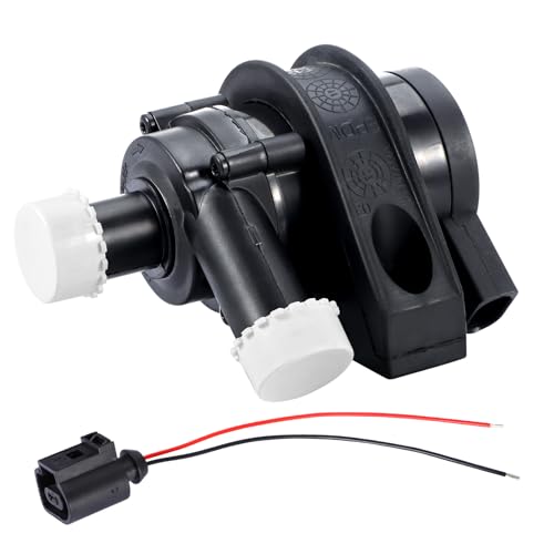 Gedlex Auto Wasserpumpe 12V, 1K0965561J Wasserpumpen im Kühlsystem, Zusatzwasserpumpe, Professionelle Ersatz-Wasserpumpen für Beetle, Jetta, Golf, Passat, Octavia, CC, A3, 1K0 965 561 J, 1KO965561J