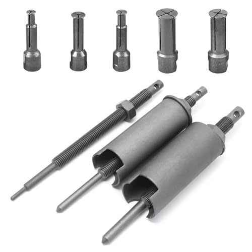 QZQUFJ 8 Stücke Lagerabzieher, Kugellager Abzieher, 9-23mm Innenlager Abzieher Set, Motorradgehäuse Innenlagerwerkzeug, Radlager Abzieher, Geeignet für Motorradräder, Generatorlager