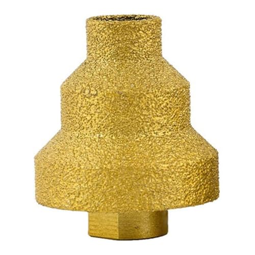 Acvxulfs 20-35-50 mm Diamant-Fase-Bohrer, Winkelschleifer, Säge, M10-Gewinde zum Vergrößern Von Marmor, Fliesen, Mauerwerk, Beton, Porzellan