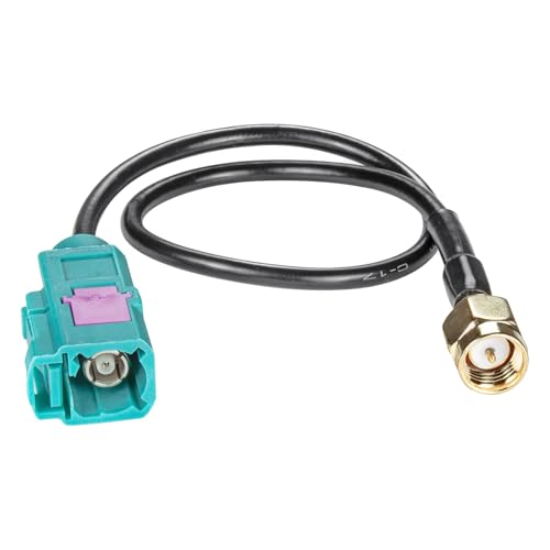 tomzz Audio 1500-060 Fakra (F) Antennenadapter Kupplung auf SMA (M) Stecker für GSM GPS DAB Navi