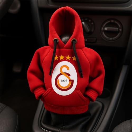 Galatasaray Schalthebel Hoodie – Ultraslan Edition – Mini-Pullover für Schaltknauf – Auto-Dekoration