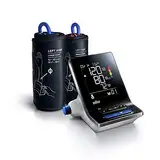 Braun ExactFit 3 Oberarm-Blutdruckmessgerät | Klinisch nachgewiesene Präzision | Farbcodierte Anzeige | 2 Manschettengrößen | Für den nicht-kommerziellen Gebrauch | BUA6150