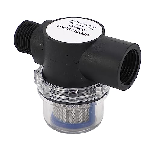 Filter 1/2 Zoll, Wasserfilter 1/2" Wasserpumpenfilter, Inline-Wasserfilter, 1/2-Zoll-14-Innengewinde, Inline-Filter, 50-Mesh-Sieb, Kunststoffkonstruktion, Wassersieb Für Rohrleitungen