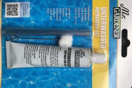 EM Mr.GARDENER Unterwasser-Repara Kleber und 2 Folienstreifen 502010830MG