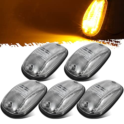 Partsam 5 x Dachleuchten für Dodge Ram 1500 2500 3500 4500 5500 Pickup 2003 2004 2005 2006 2007 2008 2009 2010 2011 2011 20111 2011 2011 2 201 3 2014 2015 2016 2017 2018