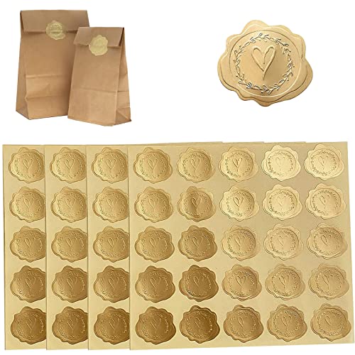 Wachssiegel Selbstklebend,Wachssiegel,100 Umschlagaufkleber Siegelaufkleber,Umschlag Siegel Aufkleber,Siegellack Aufkleber Brief Umschlag,Selbstklebende Wachssiegel,Briefumschlag Aufkleber Geprägtes