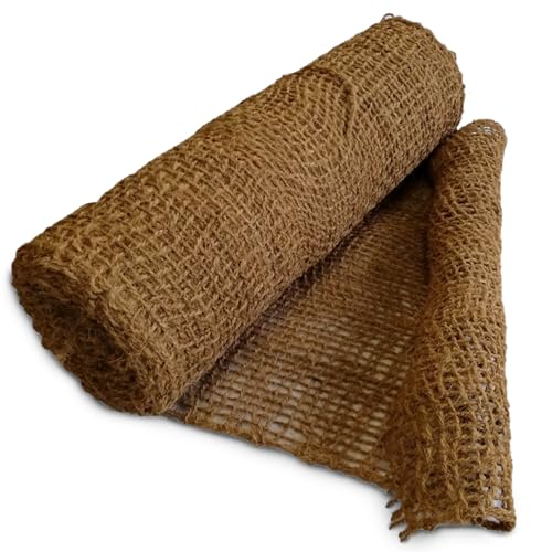 TeichVision Böschungsmatte Kokos 1,0 m breit – Verschiedene Längen/Kokosmatte als Ufermatte Teich/Böschungsmatte Hang/Kokosfasermatte 700 gr. /m ² (5 m)