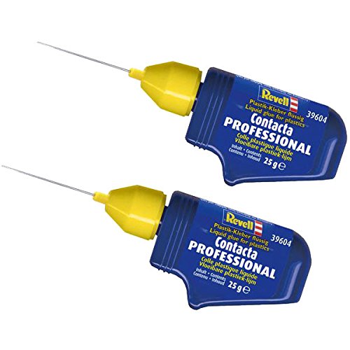 Revell 39604 Contacta Profi-Kleber, 25 g, für Modellierprojekte – Airfix Hasegawa Italeri Monogram Revell Tamiya – Multipacks (2)