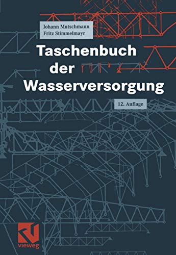 Taschenbuch der Wasserversorgung