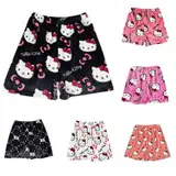 Pyjamahose Shorts Damen Sommer Teenager Mädchen Kinder Schlafanzughose Hose Anime Cartoon Weich Bequeme Schlafanzug Hosen für Frauen Loungewear Freizeithose Partys,Clubabende, Gym Fitness Laufshorts