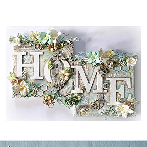 DIY 5D Diamanten Malerei von Number Kit Home Diamant Painting kunst Voll Set Kunstkit Strass Puzzles Stickerei Kunst Cross Craft Leinwand Malerei Kit Wandtattoos Handarbeiten Set Erwachsene 40X30CM