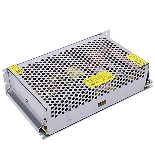 24 V 10A Universal Reguliertes Schaltnetzversorgung, Überlastschutz, für die Industrieautomatisierung, Metall Silber
