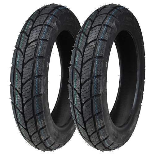 Allwetter Reifen Set 90/90-12 Winter M+S 54J TL kompatibel mit Roller Elektro Scooter