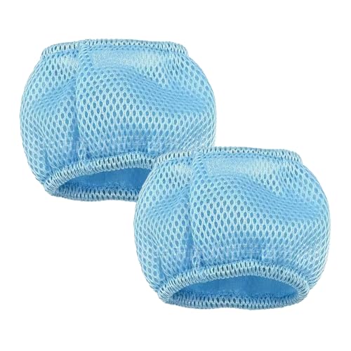 2 Stück Netzabdeckung für Ersatzfilter, Schutznetze kompatibel mit Whirlpools Filter, Filterkartuschen mit Schutznetzen für Whirlpoal, Ersatz Filter Filterkartusche Zubehör für Aufblasbare Pool