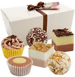 BRUBAKER Cosmetics 6er Set Badepralinen "Chocolate Love" handgemacht und vegan