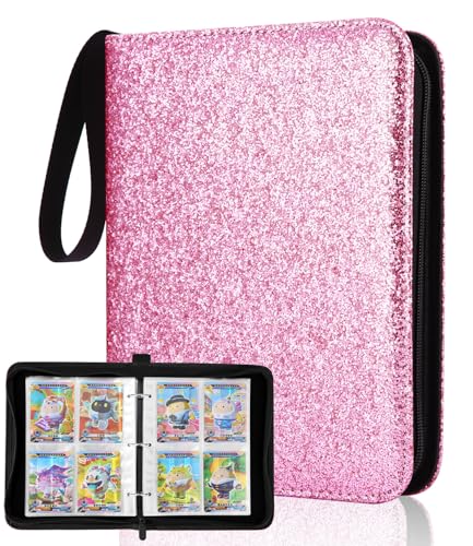 SOSINYA Sammelkartenalben 480Scrapbook Geschenke Album für Karten, Sammelkarten,Weihnachtsgeschenk Alben für Mädchen Albums for Trading Cards Pokemon-Karten Spielkarten