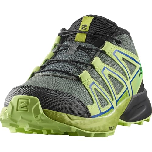 Salomon Junior Speed Cross Junior, Urban Chic/Sha, Vielseitige Wanderschuhe für Komfort, Ideal für Wanderungen und Trailrunning bei Outdoor-Abenteuern. 38