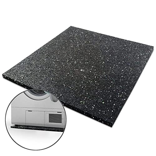 KARAT Antivibrationsmatte 60x60 cm für Waschmaschinen und Trockner – Rutschfeste Gummimatte mit exzellenter Schwingungsdämpfung, öl- und schmutzresistent, ideal für Feuchträume (2cm)
