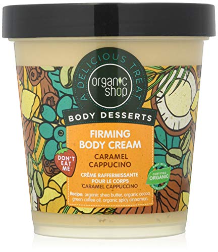 Organic Shop Body desserts Caramel Cappuccino Firming Body Cream, 450 ml
