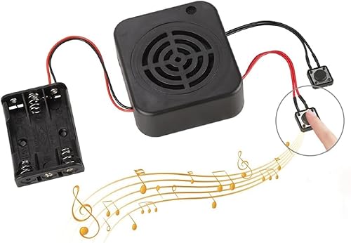 CYSFETENA Playable Sound Module mit Klarer Klangqualität, 3w 2mins Soundmodul, Soundmodul Bespielbar für Die Aufzeichnung Von Spielzeug, Geschenkboxen, Kreatives Handwerk