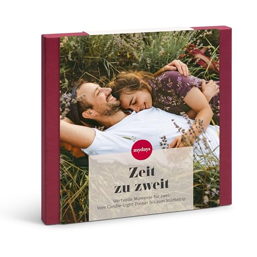 mydays Geschenkbox Zeit zu zweit, für 2 Personen, freie Erlebnis-Auswahl an ca. 230 Orten