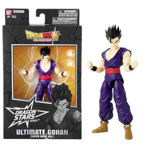 BANDAI – Dragon Ball Super Super Hero – Dragon Star Figur, 17 cm – Ultimate Gohan – 40725