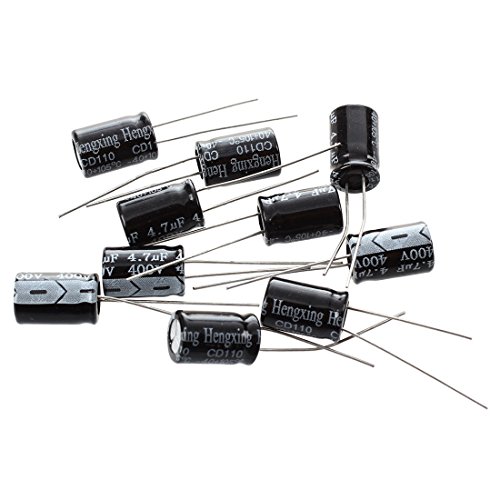 Losueeun R 10 x 4.7uF 400V 105°C Radialer Elektrolyt Kondensator 8 x 12m