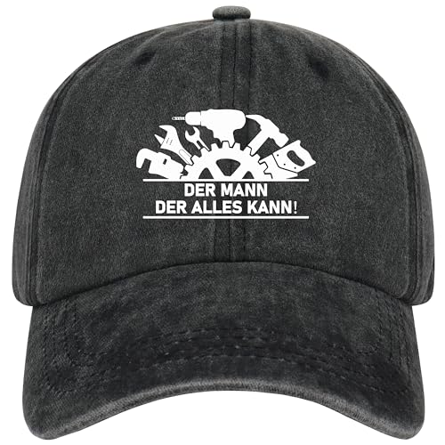 Jeasona Handwerker Geschenke für Manner Lustig Cap Geschenke für Männer Kleinigkeiten Handwerker Coole Männer Nikolaus Geschenke für Mann Der Alles Hat