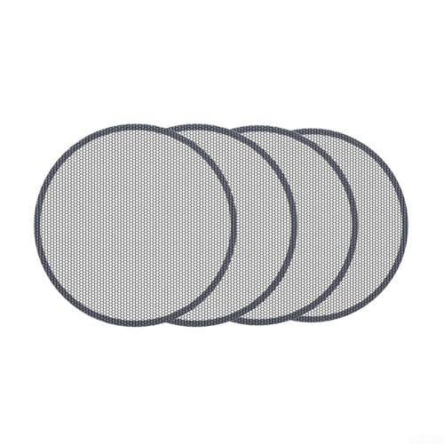 Zilimontt Lüfter-Staubfilter für PS5 Pro, Host-Schutznetz, Staubschutz, Staubfilterabdeckung, Filtergehäuse, Zubehör, Spielkonsole, Außenabdeckung (4 Stück)