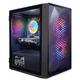 STGsivir Basic Gaming PC, Intel Core i5 bis zu 3.7 GHz, AMD Radeon R9 370 4GB GDDR5,16GB RAM, 512GB SSD, 600M WLAN, BT 5.0, W10H64, Gamer PC Computer Desktop