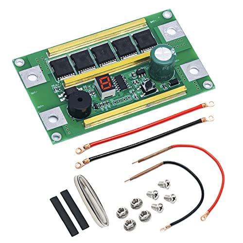 Leepesx Tragbares Punktschweißgerät, Platine für 12V 18650 Lithium Akku Punkte schweißen Mini Akku Punkte Schweißgerät DIY Kompletter Zubehörsatz