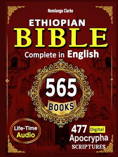 Ethiopian Bible in English Complete, A spiritual guide that fully honors the Ethiopian Orthodox tradition, Experience the most faithful and accurate translation of the original preserved scriptures