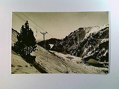 Nuria, Albergue-Resid. de E. y D., Sessellift, Winter, Spanien, AK, ungelaufen