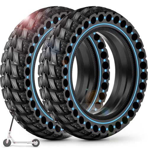 BANGTING 2PCS 50/75-6.1 E Scooter Solid Reifen, 8.5x2 zoll Vollgummireifen, 8 1/2 x2 Ersatzreifen für Xiaomi Pro 2 / M365 / M365 Pro / 1S / 3/3 Lite/Essential und alle 8,5 Zoll Scooter Reifen