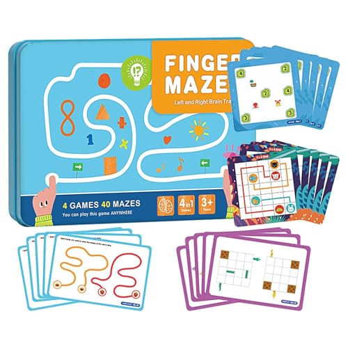 Links und rechte Hirnentwicklung Spielzeug - Fokussierte Aufmerksamkeitsspiele - Feinmotorische Übung, Kinderfokus- und Denkenentwicklung STEM -Vorschulbildung, Logikspiel, Intelligence