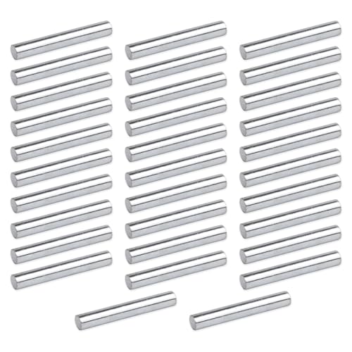 Metallstifte passend für IKEA IVAR Regal Stifte Bodenträger Regalstift Zylinderstift Regalböden Perfekte Passform (32 Stück)