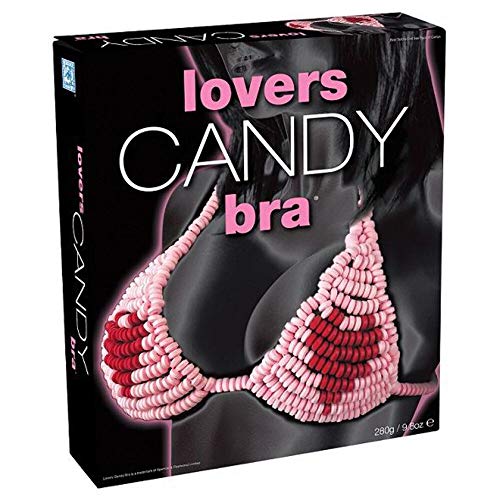 Spencer and Fleetwood Ltd Fanmarkt Candy String BH Herz rosa-rot 280g Einheitsgröße