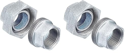 Cornat Verzinkte Verschraubung I/I, 1/2 Zoll, VFB34012 (Packung mit 2)