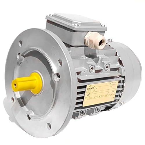 Dreiphasen-Elektromotor, 9,2 kW, 12,5 PS, 1400 U/min, B5, MEC 132, 400 V, ideal für industrielle und Werkstätten. SAMMA PARTS