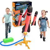 Anginne Raketen Spielzeug für Kinder, Weihnachten Geschenke Kinder Spielzeug ab 3-12 Jahre Jungen Outdoor Spielzeug Geschenk Junge 3-12 Jahre Garten Spielzeug für Draußen Kinderspielzeug ab 3-12 Jahre