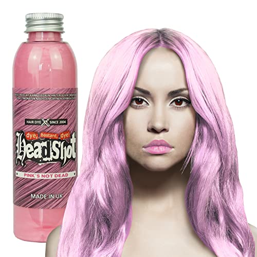 Pastellpinke Haarfarbe Headshot Pink's Not Dead, Semi-permanente Haartönung 150 ml