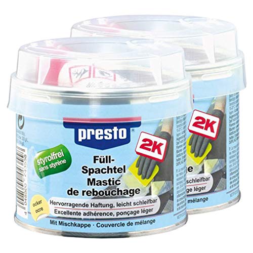 Presto 2X 443572 Sf Füllspachtel Karosseriereparatur 1000 G