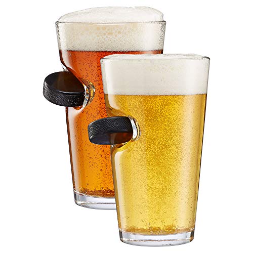 BenShot Brille mit Hockey-Puck eingebettet (2 Stück, 473 ml)