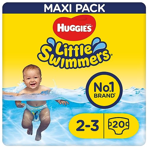 Huggies Little Swimmers Schwimmwindeln, Größe 2-3 (3 - 8 kg), 1 Packung mit 20 Stücke