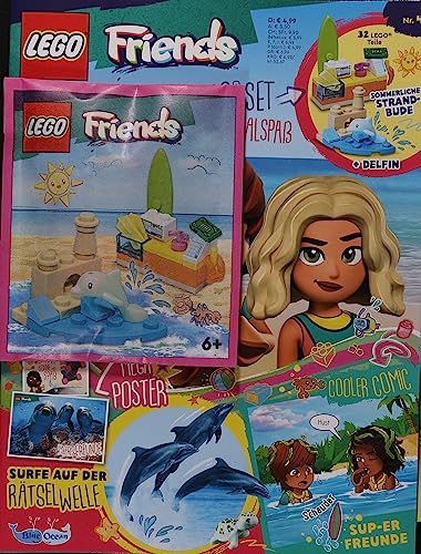 LEGO Friends Magazin 4/2023 "Extra: Strand-Bude"